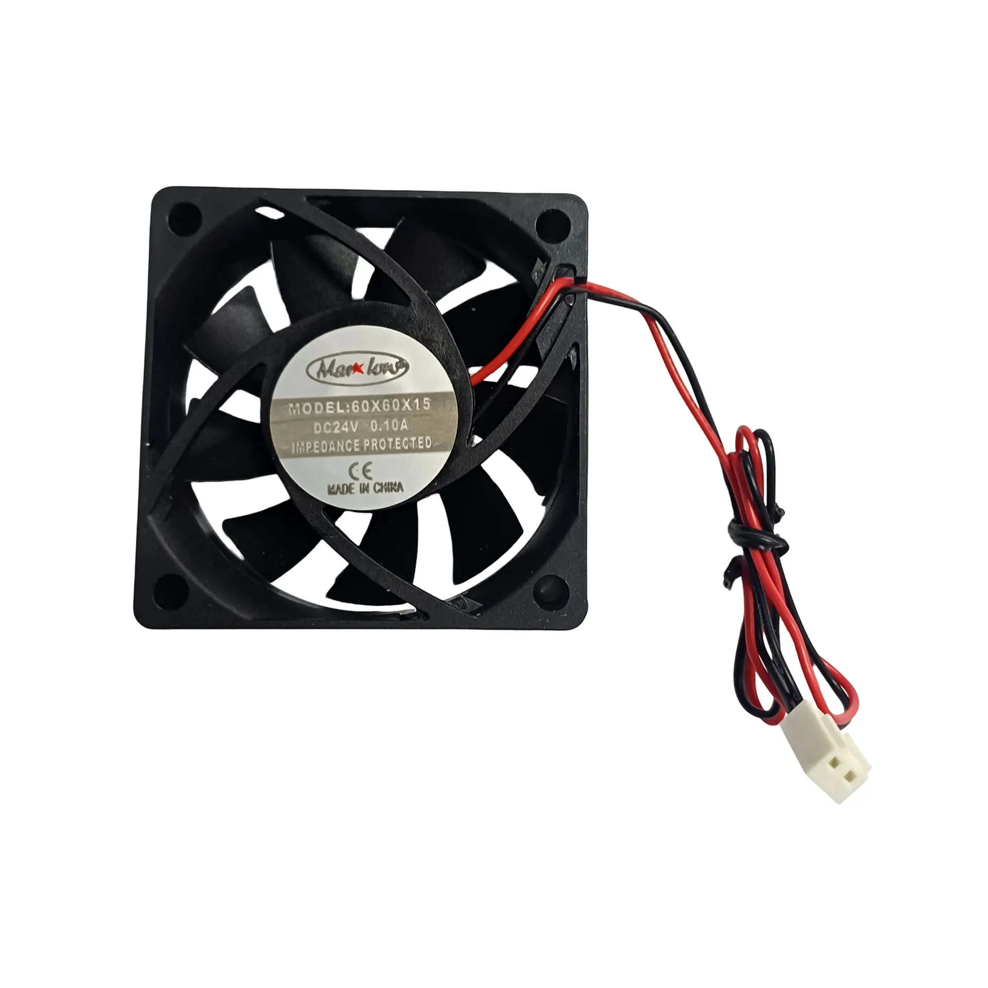 FAN 24VDC 0,10A 2 KABLOLU 60X60X15MM MARXLOW