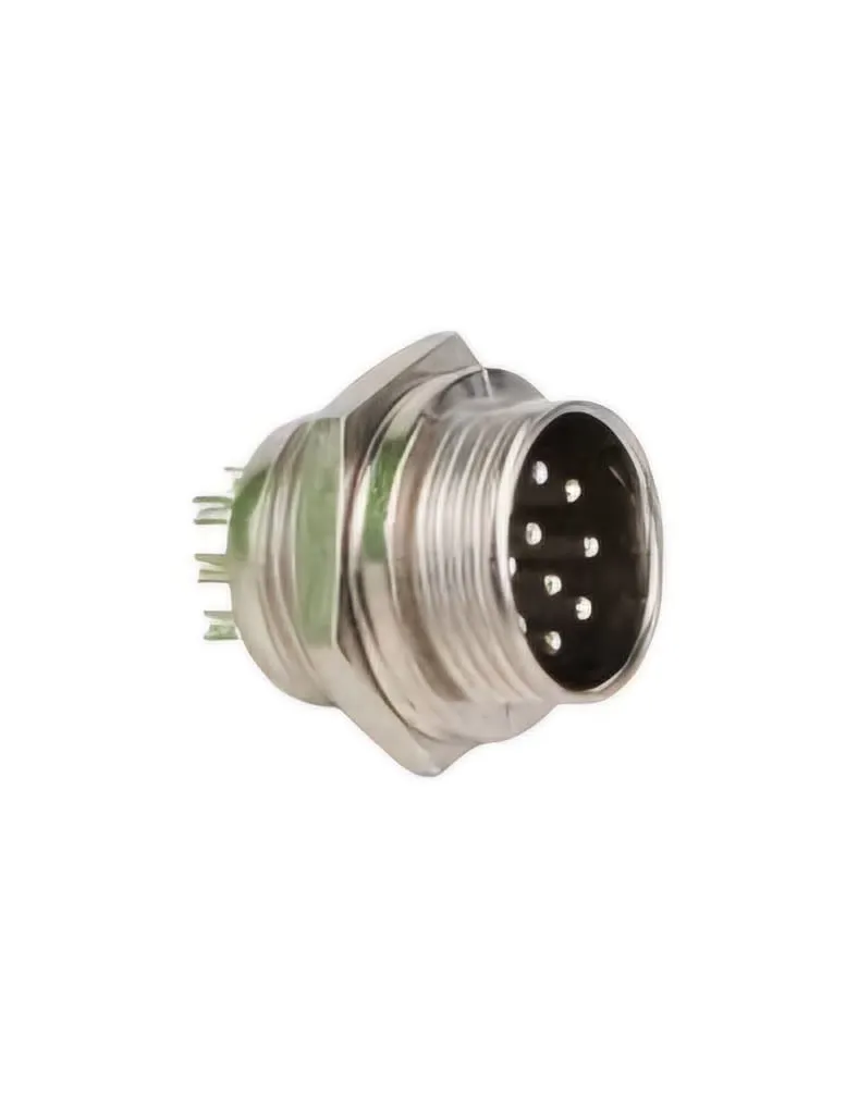 GX16-10M 16MM 10PİN ERKEK MAYK JAK