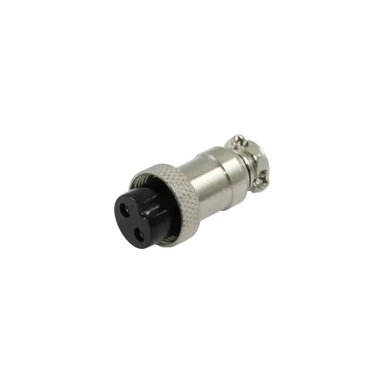 GX16-2F 16MM 2PIN DİŞİ MAYK JAK