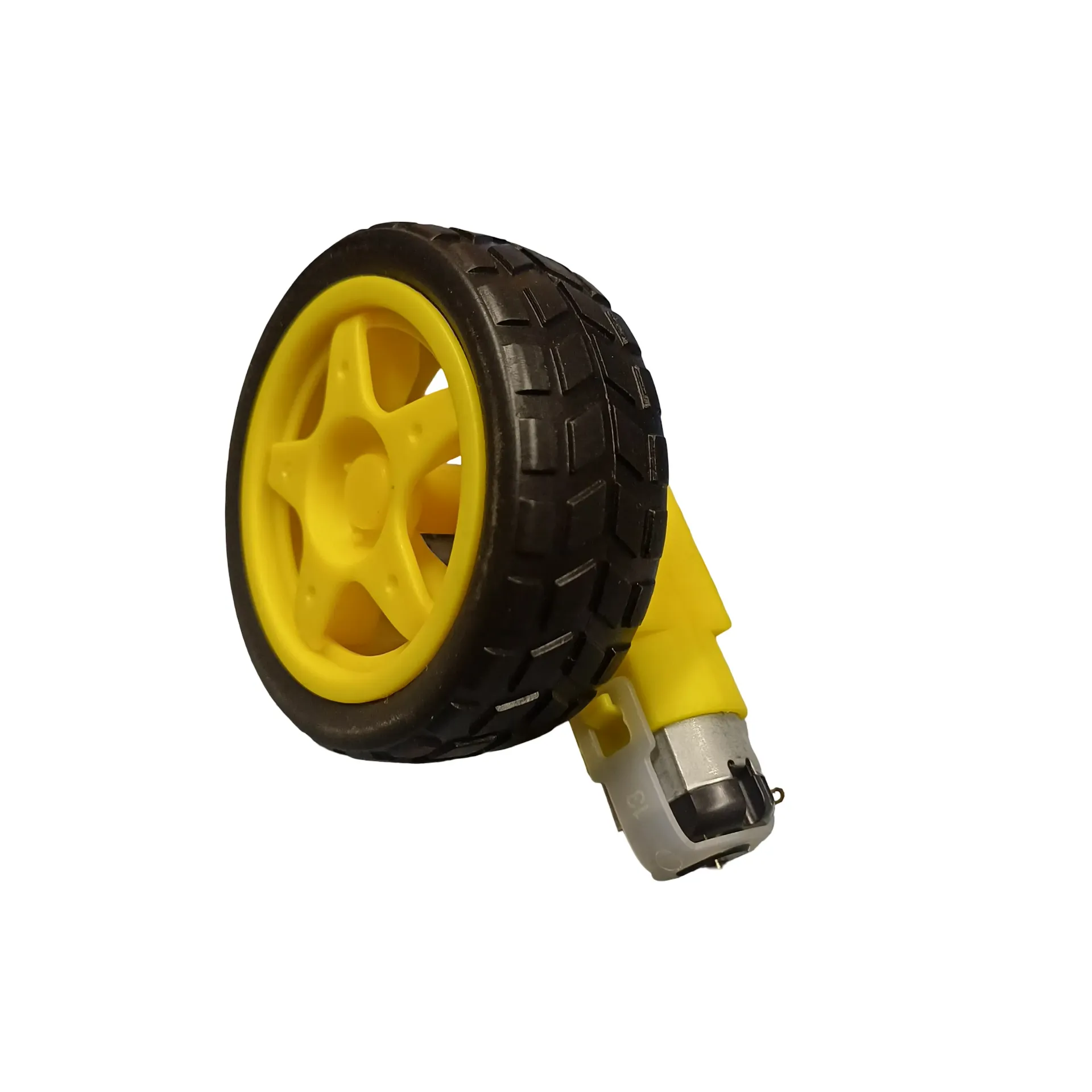 6V 250RPM REDÜKTÖRLÜ MOTOR VE TEKER