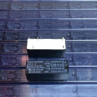 JS24-K DC 24V 8A 5PIN  TAKAMISAWA RÖLE