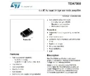 TDA7388 ST 4X45 W Quad Bridge Car Radio Amplifier