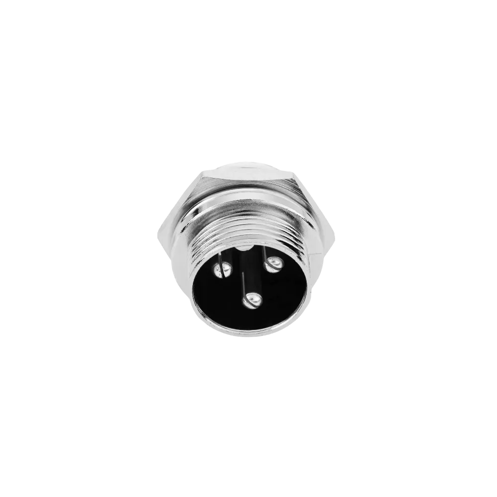 [ONL006332] GX12-3M 12MM 3PİN ERKEK KABLO TİPİ MAYK JAK